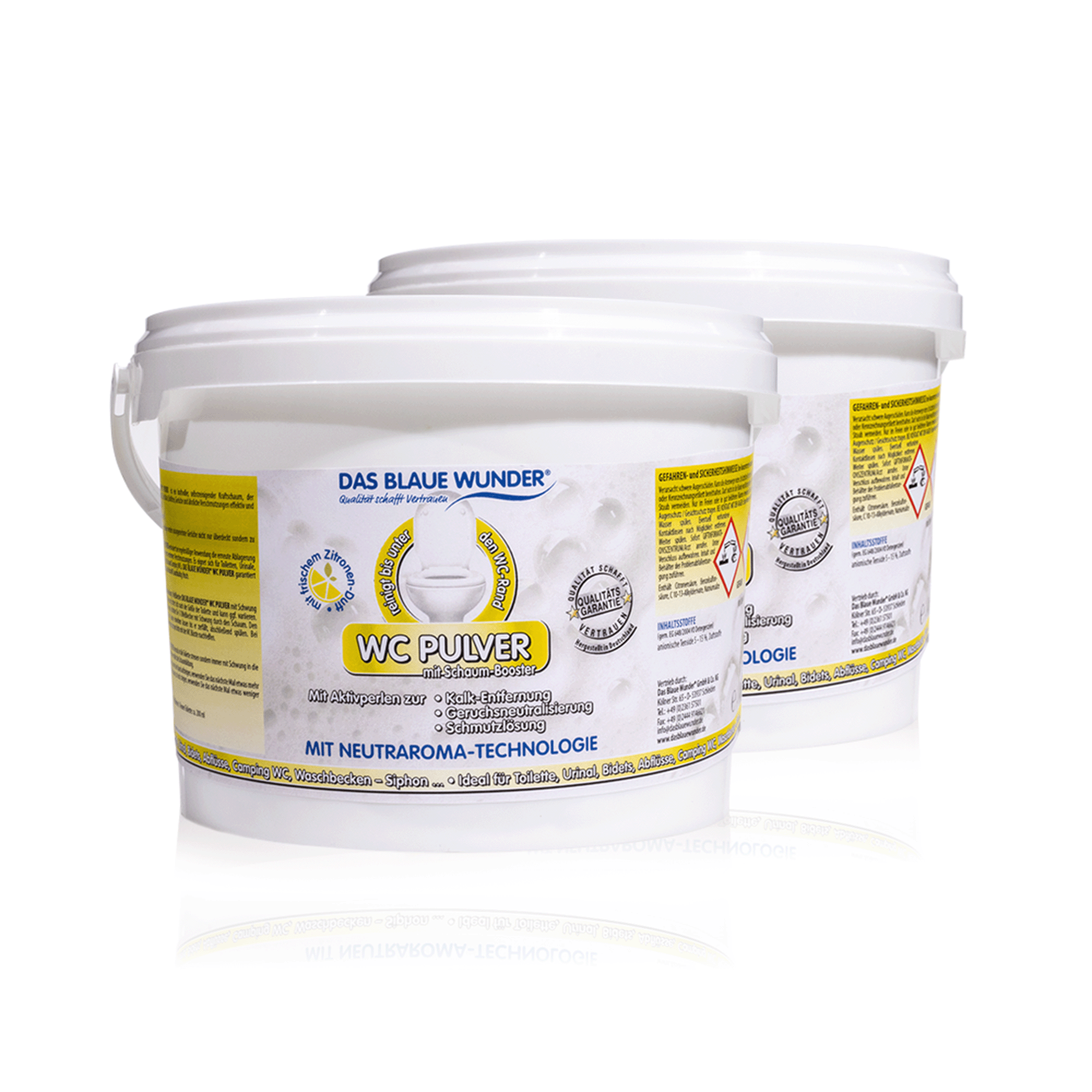 WC Pulver mit Schaum-Booster – Bild 12