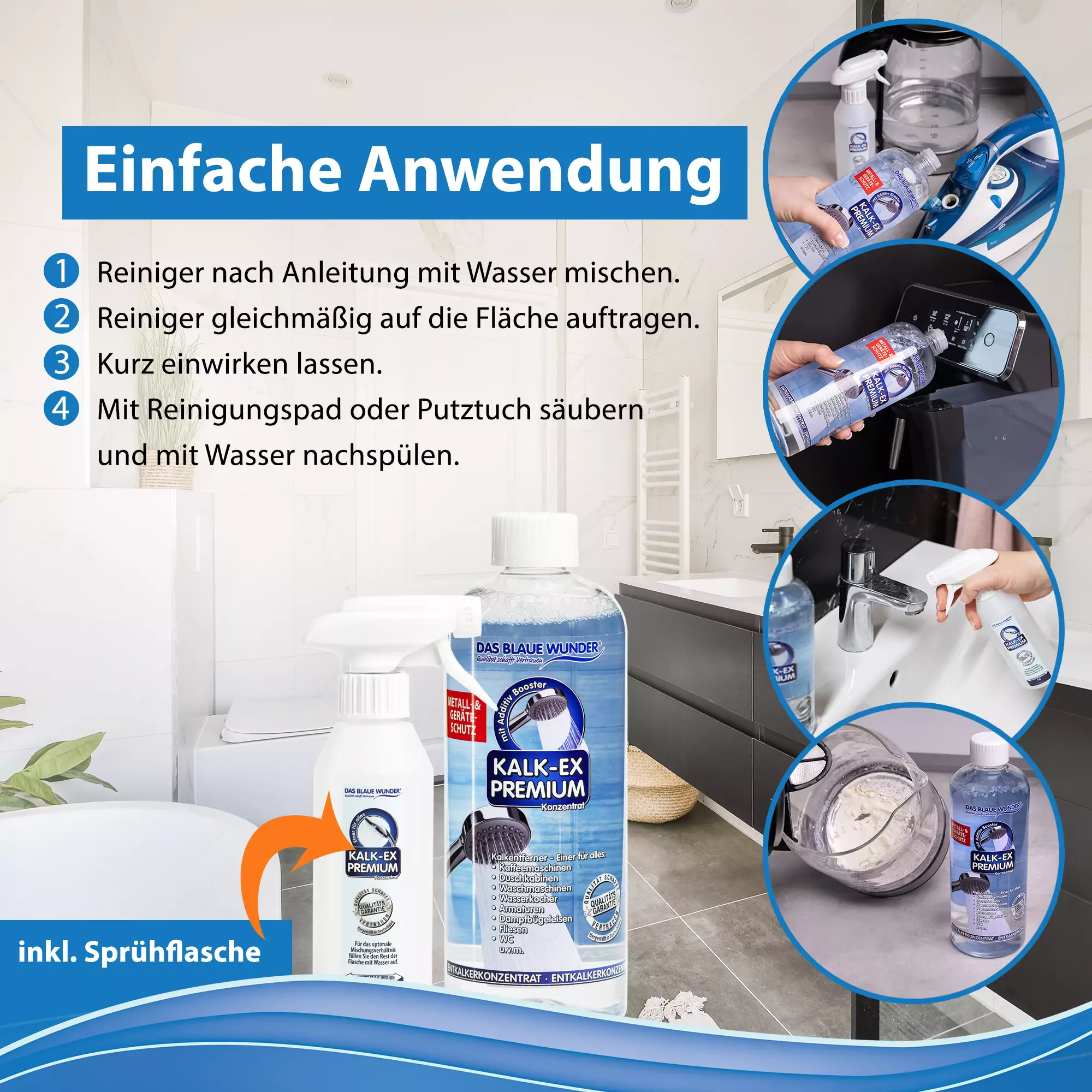 Kalk-Ex Premium mit Geräteschutz & Additivbooster – Bild 3