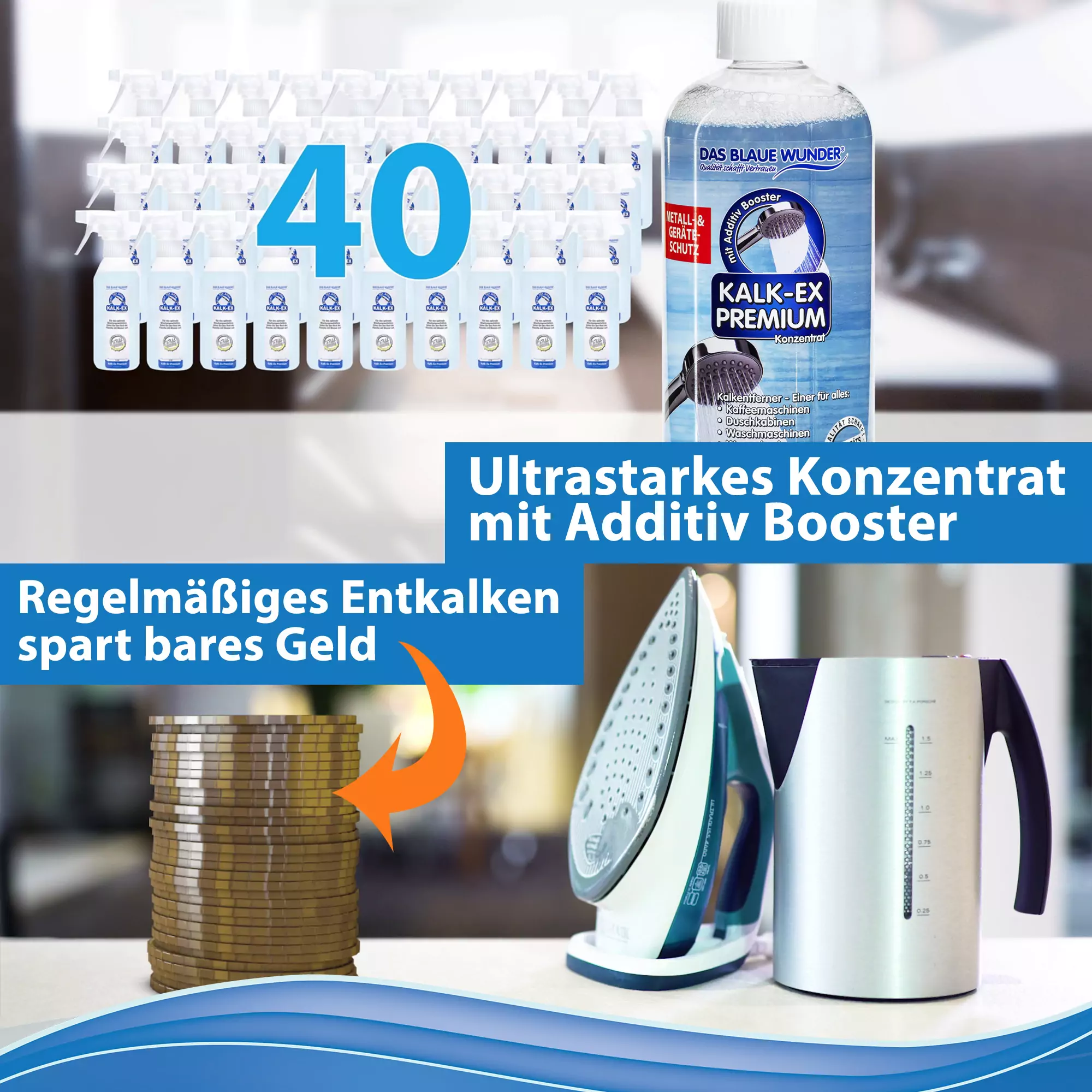 Kalk-Ex Premium mit Geräteschutz & Additivbooster – Bild 5