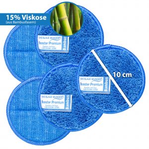 Booster Premium Bambus - Set 1 (5 x 10 cm), Blau