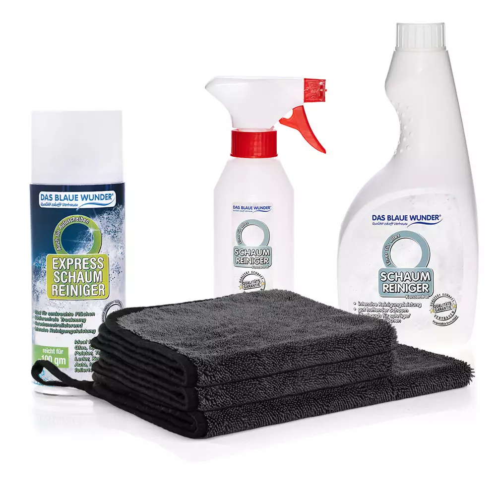Dry and Clean 3er Sparset + EFA Schaumreiniger + Express Schaum Reiniger